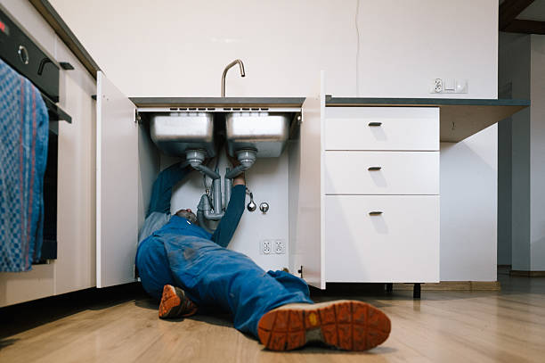 Professional Pipe Repair technician working in Franklin, NC